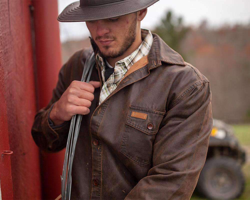 Our Shirt Jackets are the perfect extra layer for fall and spring, like our Arkansas Jacket. 