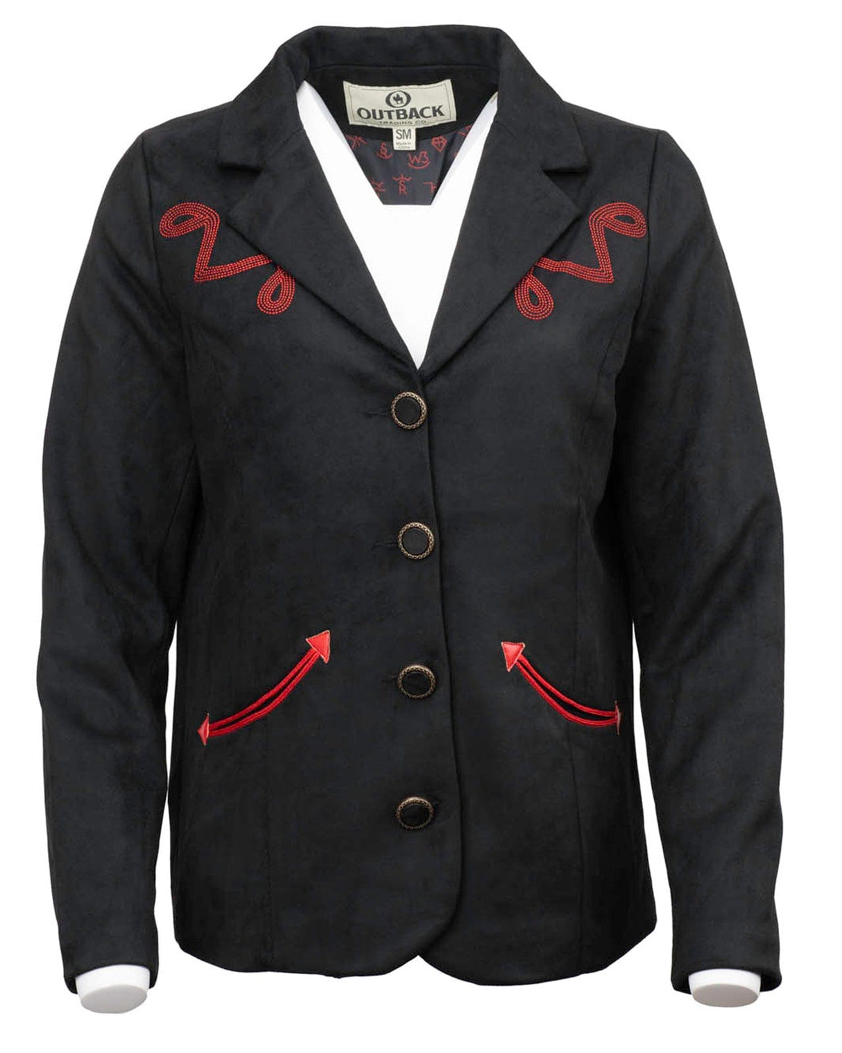 Outback Trading Company Women’s Loretta Jacket Black / SM 40320-BLK-SM 789043435917