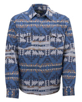 Outback Trading Company Men’s Benson Shirt Jacket Blue / SM 29935-BLU-SM 789043429947