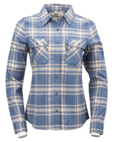 Outback Trading Company Women’s Cotton Plaid Outback Shirt Blue / SM 40312-BLU-SM 789043431537