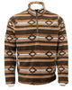 Outback Trading Company Men’s Colt Henley Fleece Brown / SM 42210-BRN-SM 789043433852