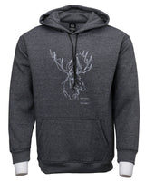 Outback Trading Company Moose Hoodie Charcoal / XS 40332-CHR-XS 789043432848