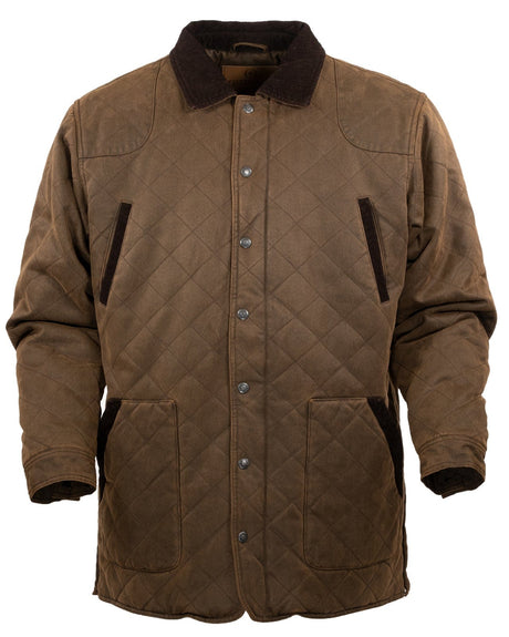 Outback Trading Company Men’s Harlow Barn Jacket Brown / MD 29844-BRN-MD 789043405262 Coats & Jackets