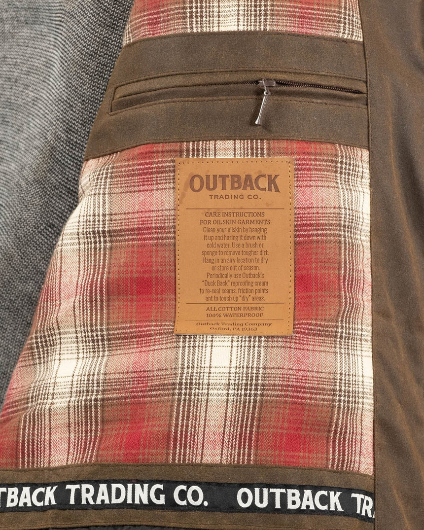 Outback Trading Company Men’s Oilskin Countryman Jacket Coats & Jackets