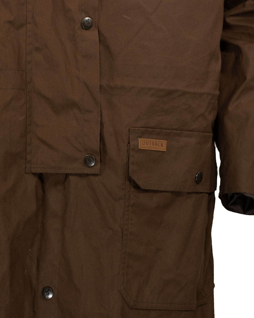 Outback Trading Company Men’s Wax Cotton Duster Coat Coats & Jackets