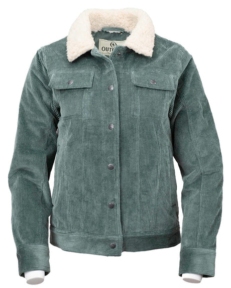 Outback Trading Company Women’s Georgia Button Up Jacket Sage / SM 42195-SAG-SM 789043433494 Coats & Jackets