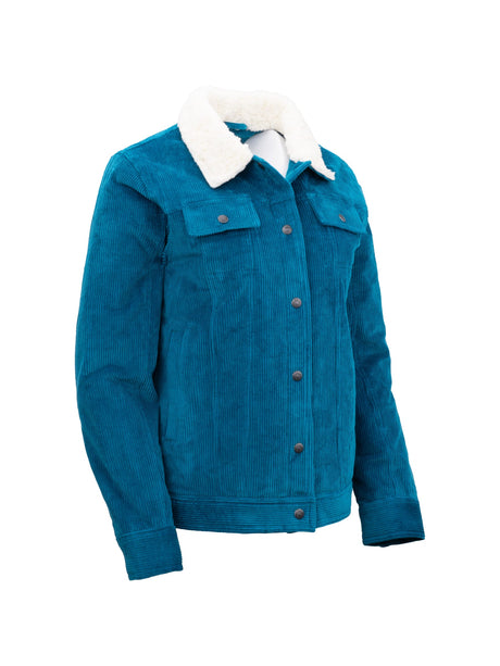 Outback Trading Company Women's Georgia Button Up Jacket Turquoise / SM 42195-TUR-SM 789043421040 Coats & Jackets