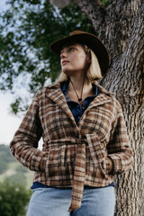 Outback Trading Company Women’s Evelyn Belted Jacket Coats & Jackets