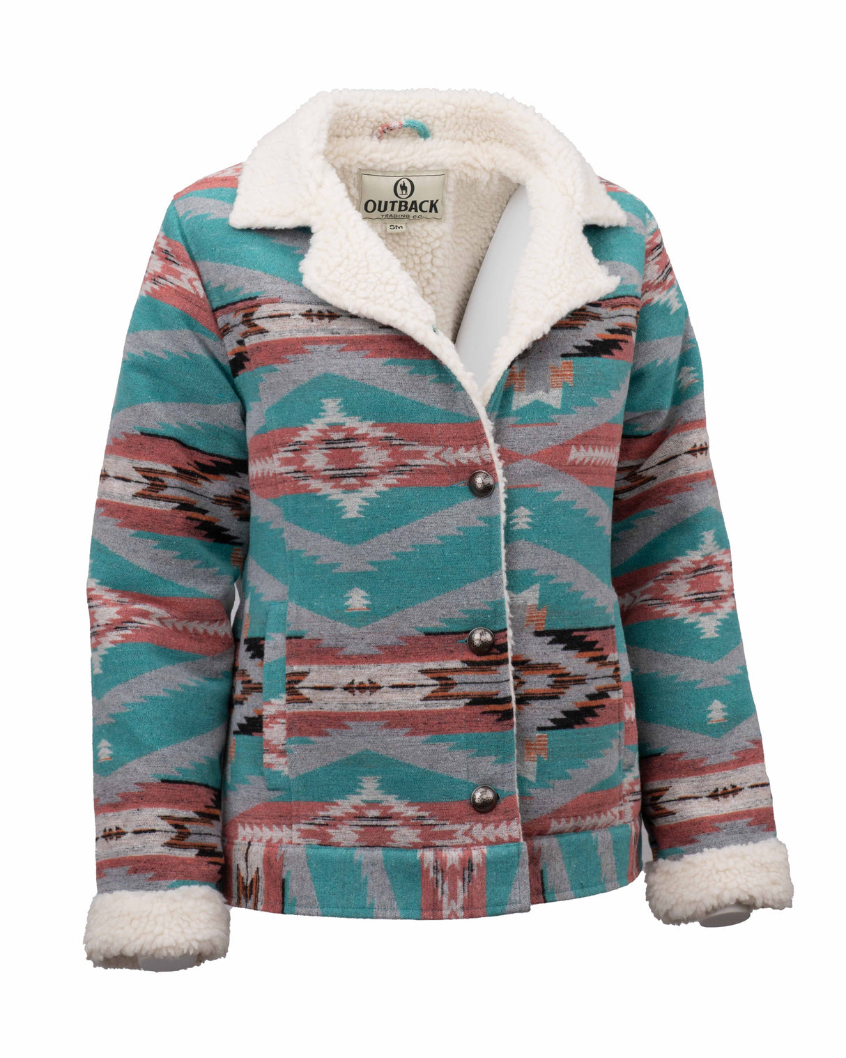 Outback Trading Company Women’s Gemma Berber Lined Jacket Coats & Jackets