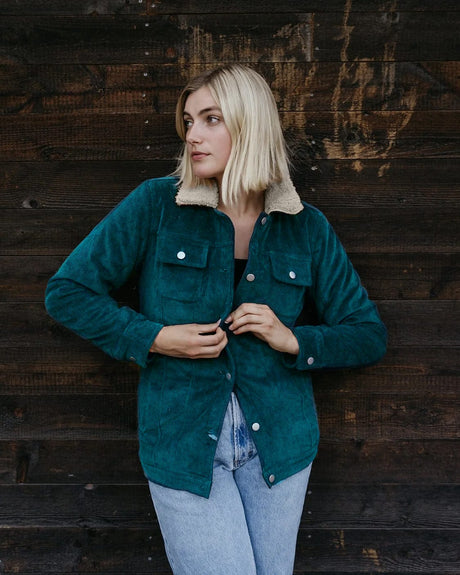 Outback Trading Company Women's Georgia Button Up Jacket Coats & Jackets
