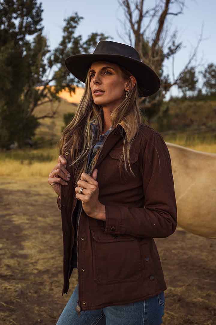Outback Trading Company Women’s Gidley Canvas Jacket Coats & Jackets