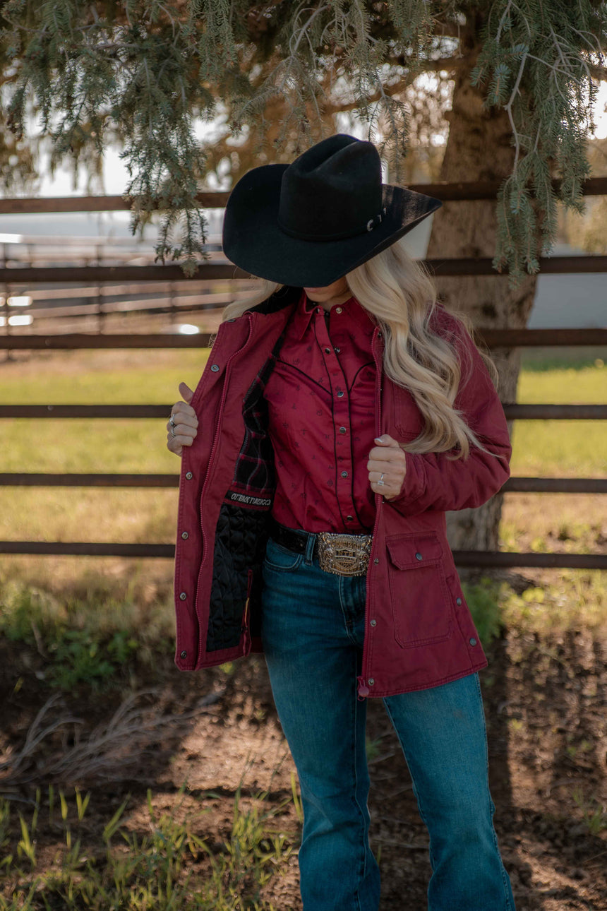 Outback Trading Company Women’s Gidley Canvas Jacket Coats & Jackets