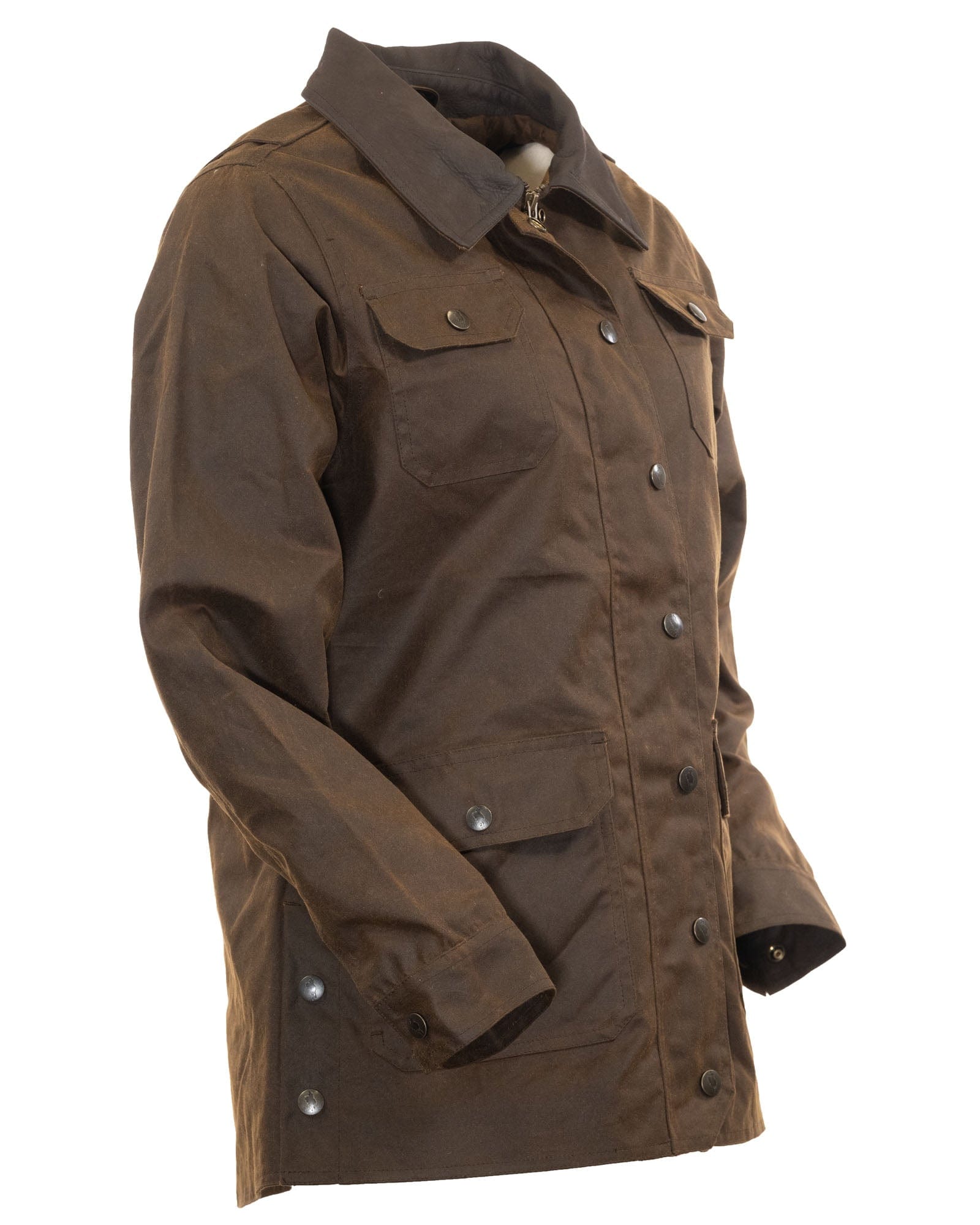 Women’s Oilskin Gidley Jacket – OutbackTrading.com