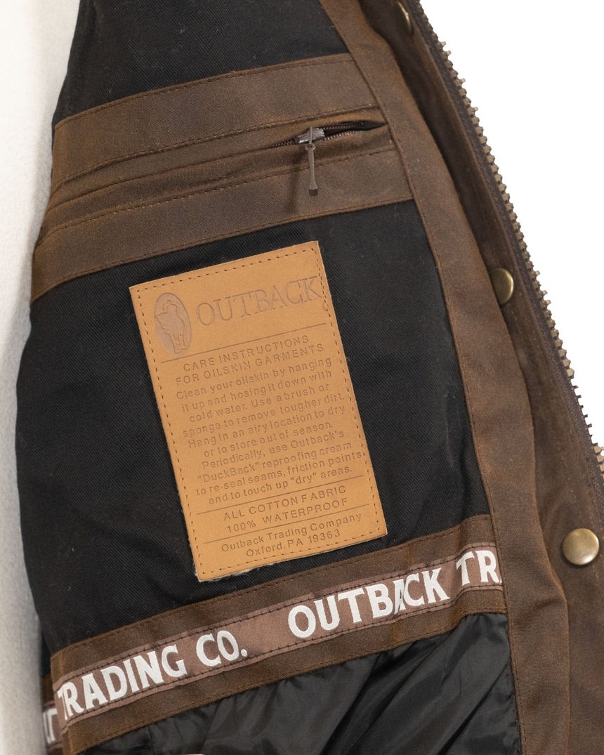 Outback Trading Company Women’s Oilskin Gidley Jacket Coats & Jackets