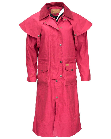 Outback Trading Company Ladies Matilda Duster Berry / SM 2046-BRY-SM 789043369373 Duster Coats