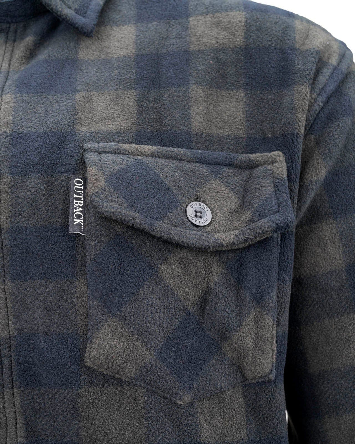Outback Trading Company Men’s Fleece Big Shirt Fleece