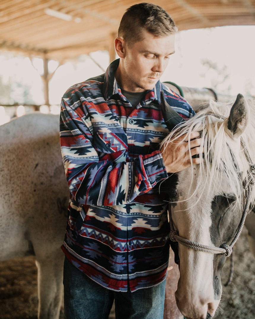 Outback Trading Company Men’s Taos Big Shirt Fleece