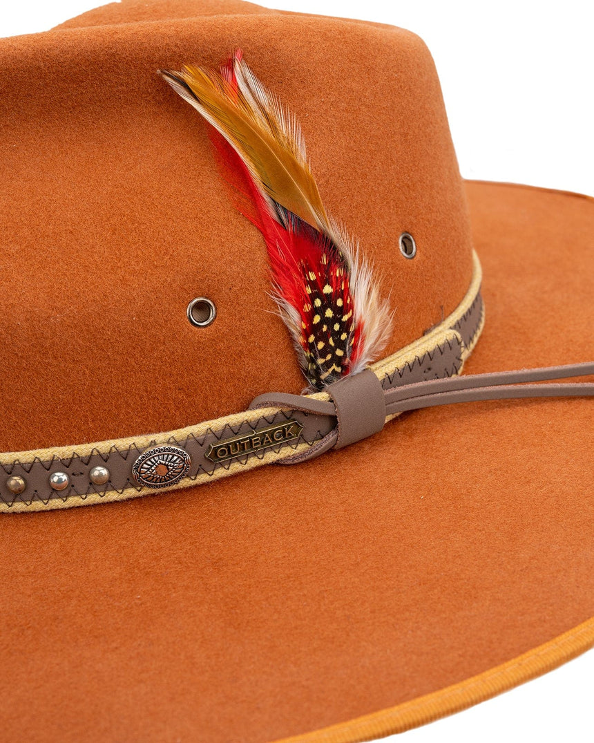 Outback Trading Company Swan Wool Hat Hats