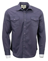 Outback Trading Company Men’s Jack Shirt Indigo / SM 40313-IND-SM 789043431797