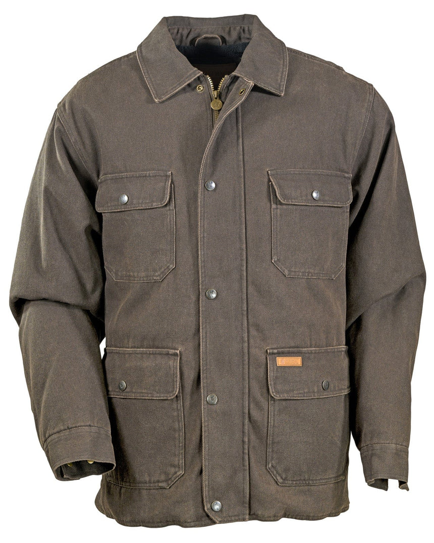 Outback Trading Company Men’s Thomas Jacket Brown / MD 28910-BRN-MD 789043391435 Jackets