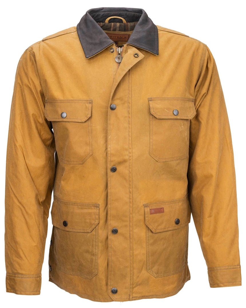Outback Trading Company Men’s Gidley Jacket Field Tan / MD 2146-FTN-MD 089043103701 Jackets