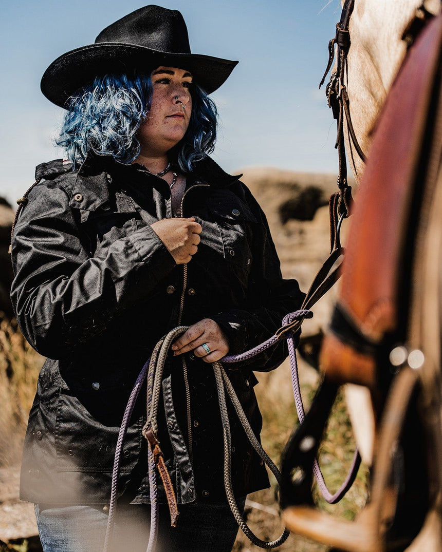 Outback Trading Company Women’s Jill-A-Roo Oilskin Jacket Jackets
