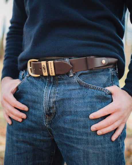 Outback Trading Company Bushcraft Leather Belt Leather Belts