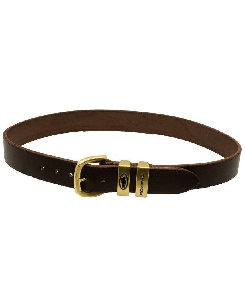 Outback Trading Company Signature Leather Belt Leather Belts