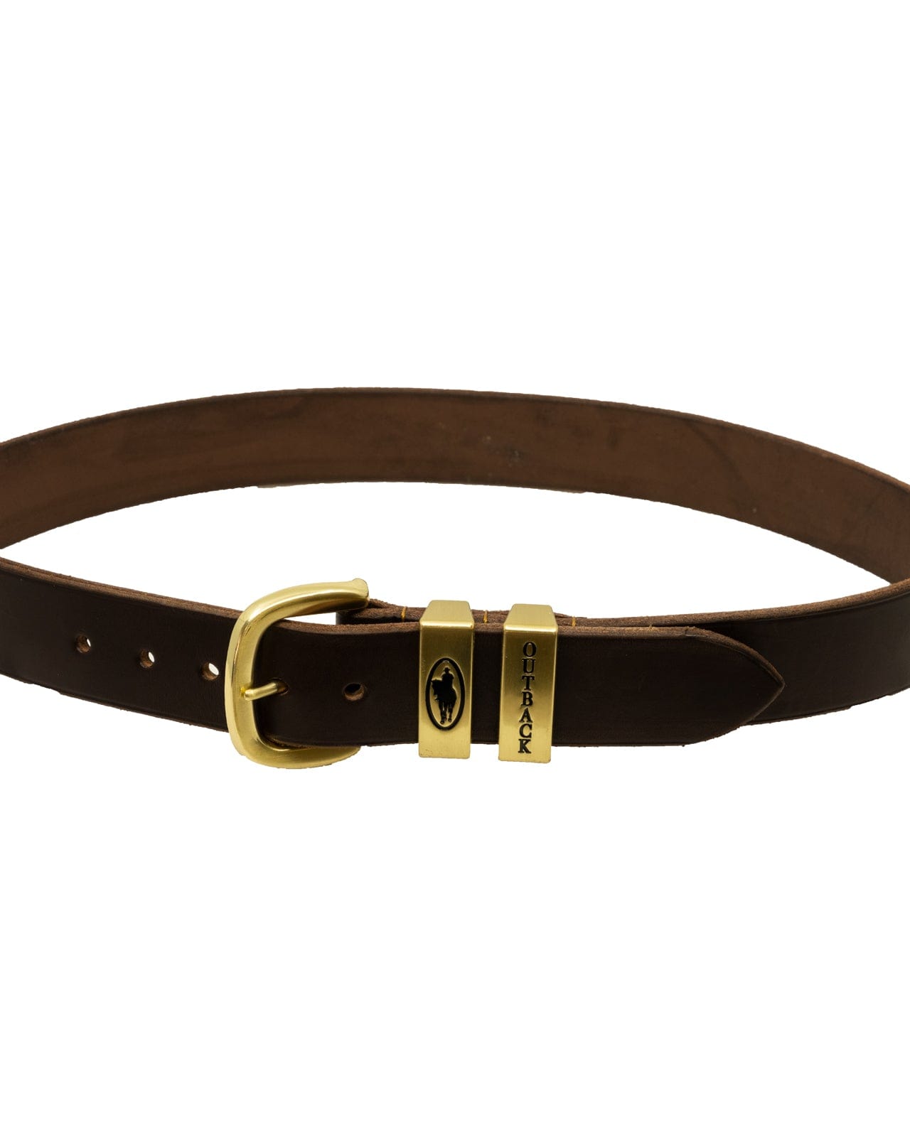 Signature Leather Belt – OutbackTrading.com