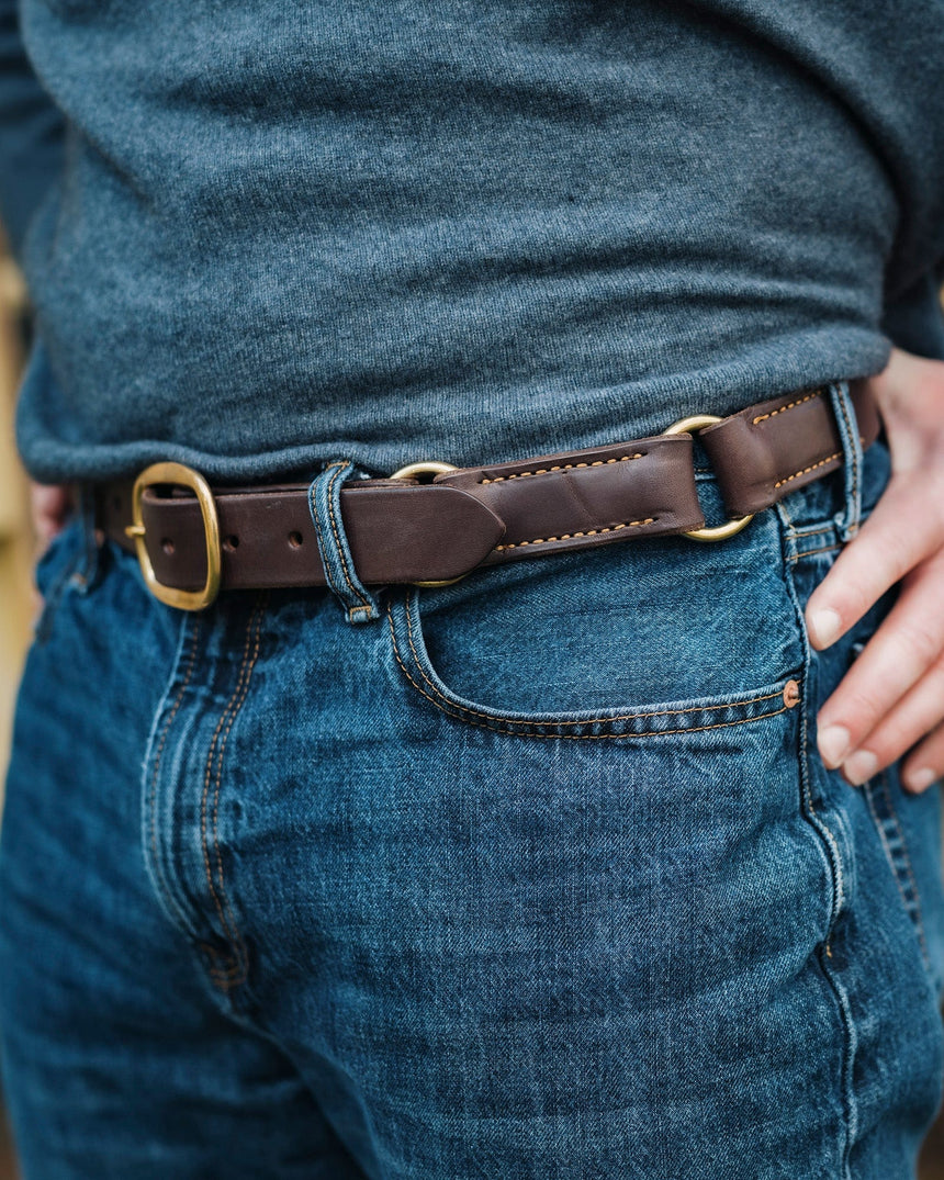 Outback Trading Company Stockman Leather Belt Leather Belts