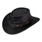 Outback Trading Company Iron Bark Leather Hat Chocolate / SM 1377-CHO-SM 089043225861 Leather Hats