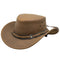 Outback Trading Company Wagga Wagga Leather Hat Tan / SM 1367-TAN-SM 789043398090 Leather Hats