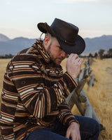 Outback Trading Company Wagga Wagga Leather Hat Leather Hats