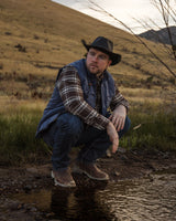 Outback Trading Company Men’s Cotton Plaid Outback Shirt