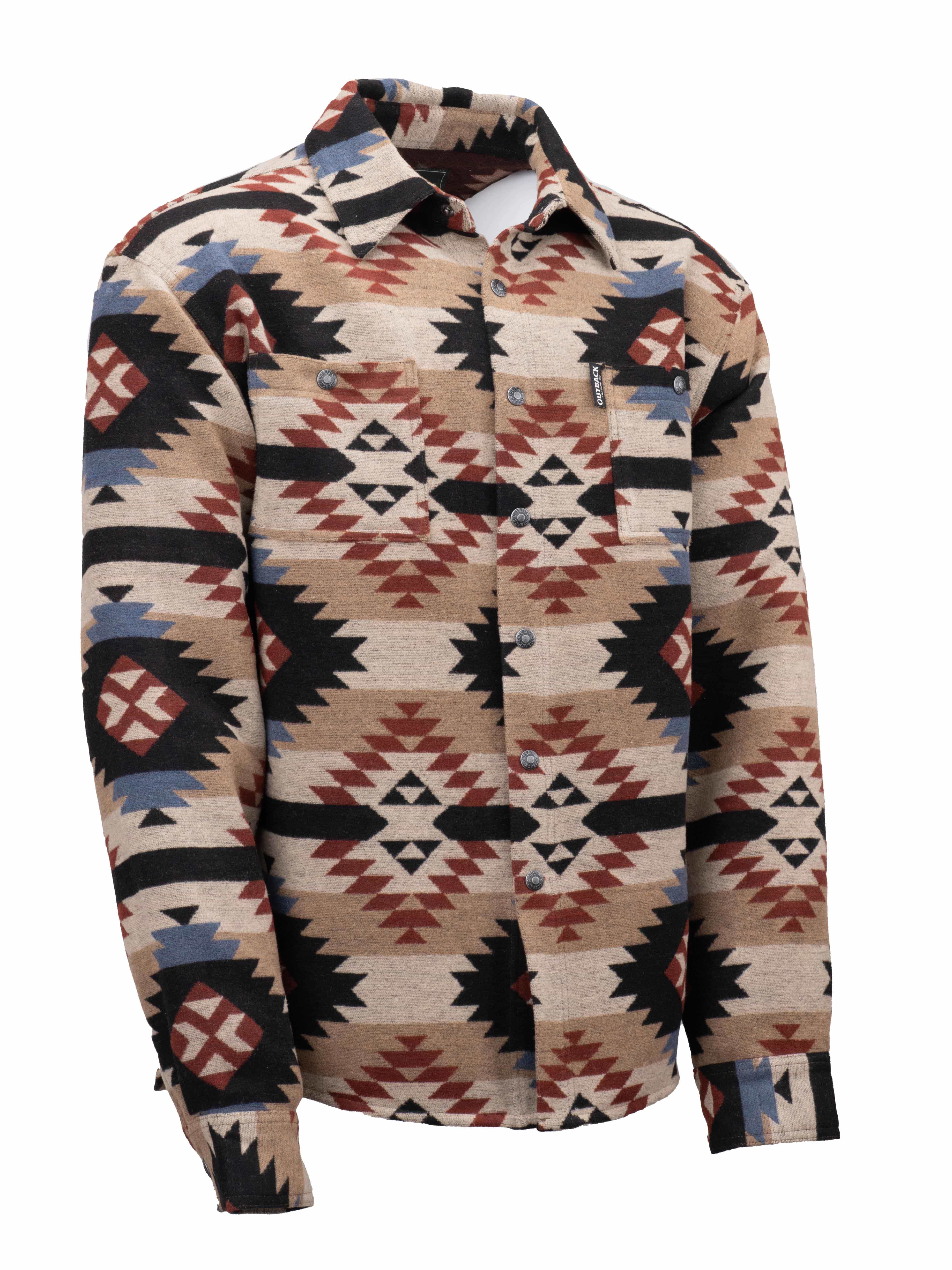 その他 SILK100% MULTI PATTERN SHIRT JACKET Men's Dante Shirt Jacket – OutbackTrading.com