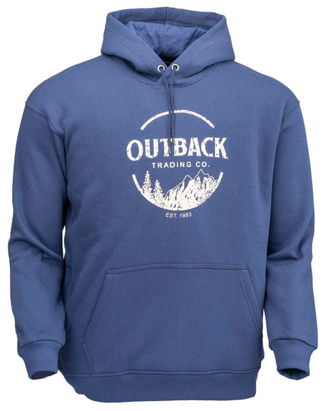 Outback Trading Company Outback Comfy Graphic Hoodie Navy / SM 40281-NVY-SM 789043417500