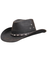 Outback Trading Company Badlands Oilskin Hat Brown / SM 14716-BRN-SM 089043777063 Oilskin Hats