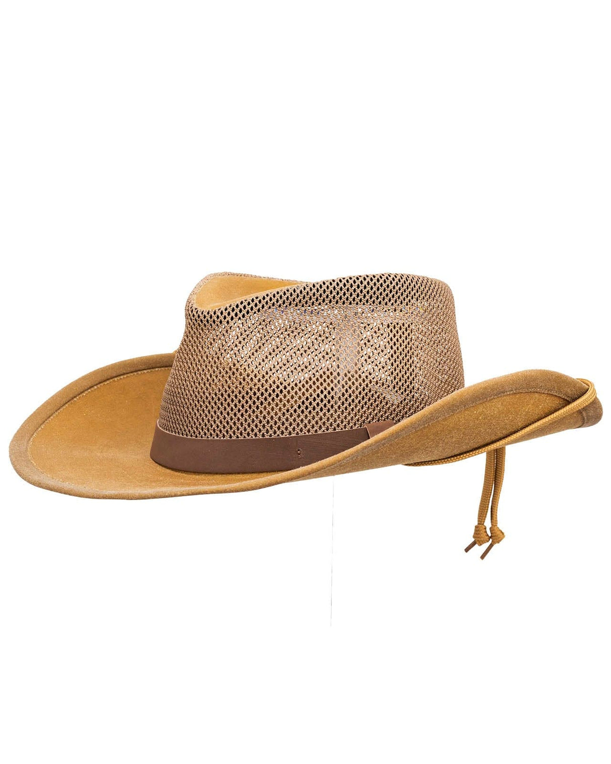 Outback Trading Company Kodiak With Mesh Oilskin Hat Field Tan / SM 1472-FTN-SM 789043013009 Oilskin Hats