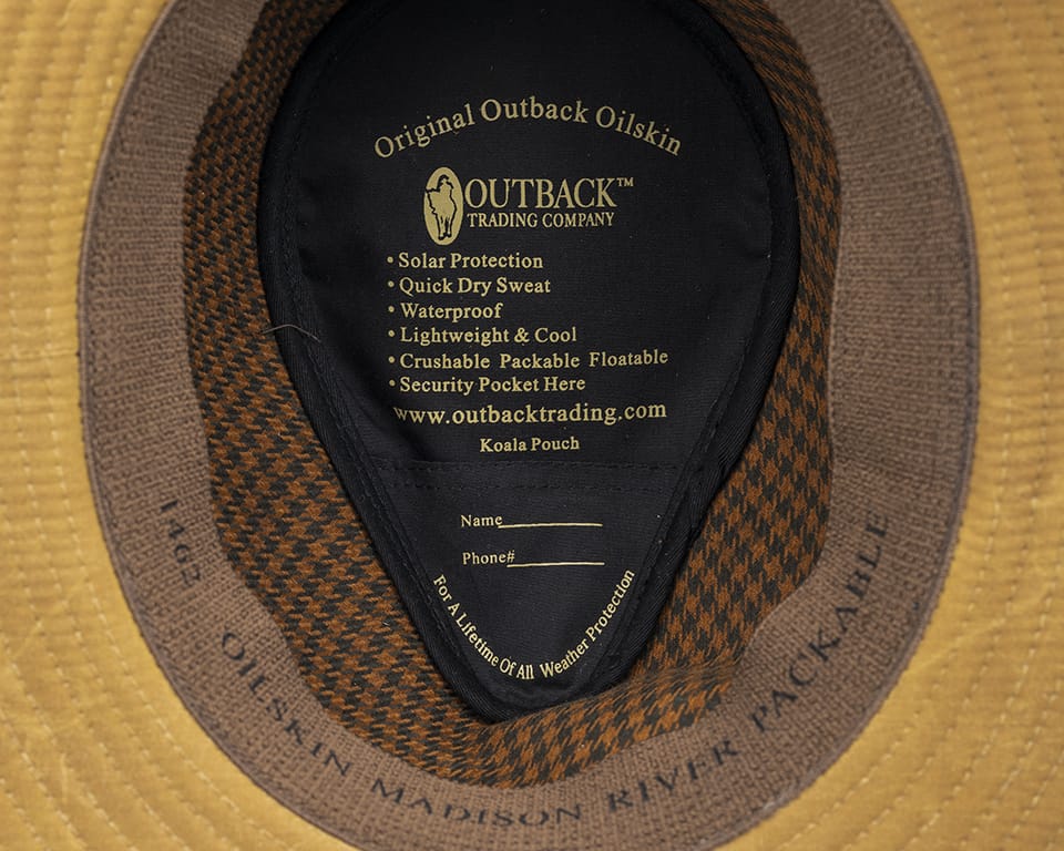 Outback Trading Company Madison River Oilskin Hat Oilskin Hats