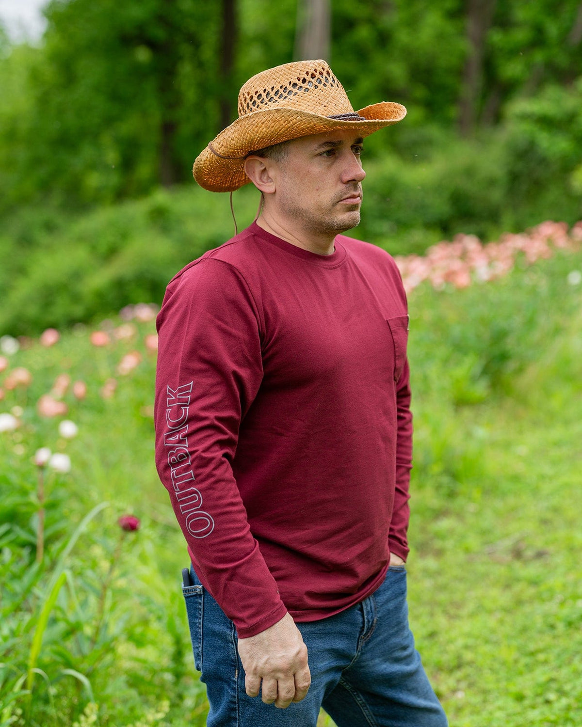 Outback Trading Company Outback Long Sleeve Comfy Tee