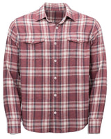 Outback Trading Company Men’s Cotton Plaid Outback Shirt Red / SM 40305-RED-SM 789043430974