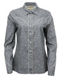 Outback Trading Company Women’s Cattle Brand Shirt Sage / SM 40308-SAG-SM 789043431186
