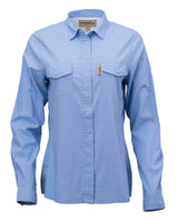 Outback Trading Company Sierra Snap Bamboo Shirt Blue / SM 40315-BLU-SM 789043432299 Shirt