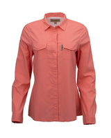 Outback Trading Company Sierra Snap Bamboo Shirt Coral / SM 40315-COR-SM 789043432367 Shirt