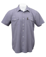 Outback Trading Company Short Sleeve Moab Western Snap Bamboo Shirt Grey / SM 40314-GRY-SM 789043431971 Shirt
