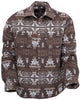 Outback Trading Company Men’s Hudson Shirt Jacket Brown / SM 42720-BRN-SM 789043419566 Shirt Jackets