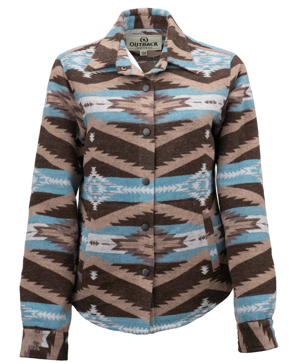 Outback Trading Company Women’s Daphne Shirt Jacket Light Brown / SM 48702-LBN-SM 789043435443 Shirt Jackets