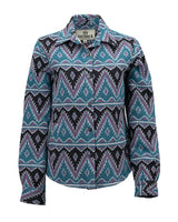 Outback Trading Company Women’s Daphne Shirt Jacket Turquoise / SM 48702-TUR-SM 789043435511 Shirt Jackets