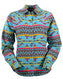 Outback Trading Company Women’s Hazel Shirt Jacket Turquoise / SM 42238-TUR-SM 789043395600 Shirt Jackets