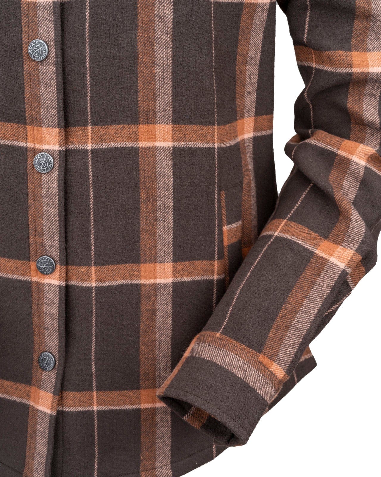 Les Deux Layton Light Denim Jacquard Overshirt – Puffer Reds